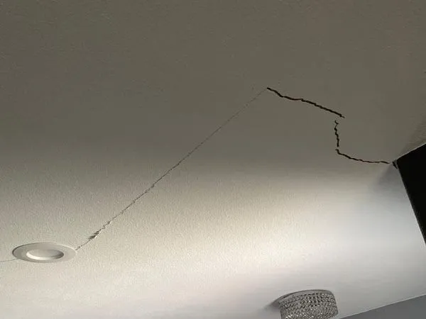 Ceiling Cracks Foundation Issue